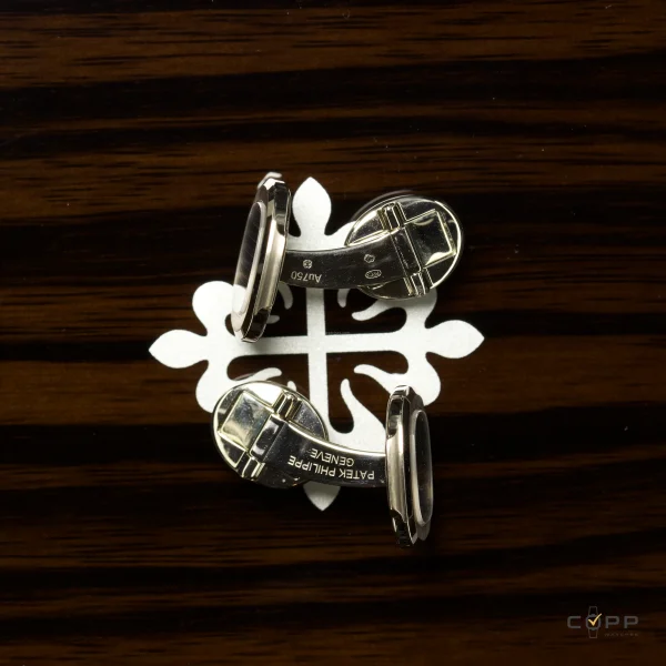 Patek Philippe — Nautilus Cuff Links — Ref. 205.9057G-014
