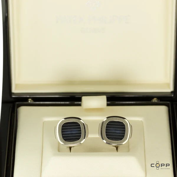 Patek Philippe — Nautilus Cuff Links — Ref. 205.9057G-014