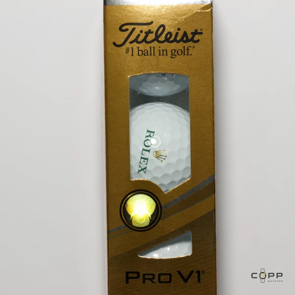 Rolex — 3 Golf Balls — Ref. Golf