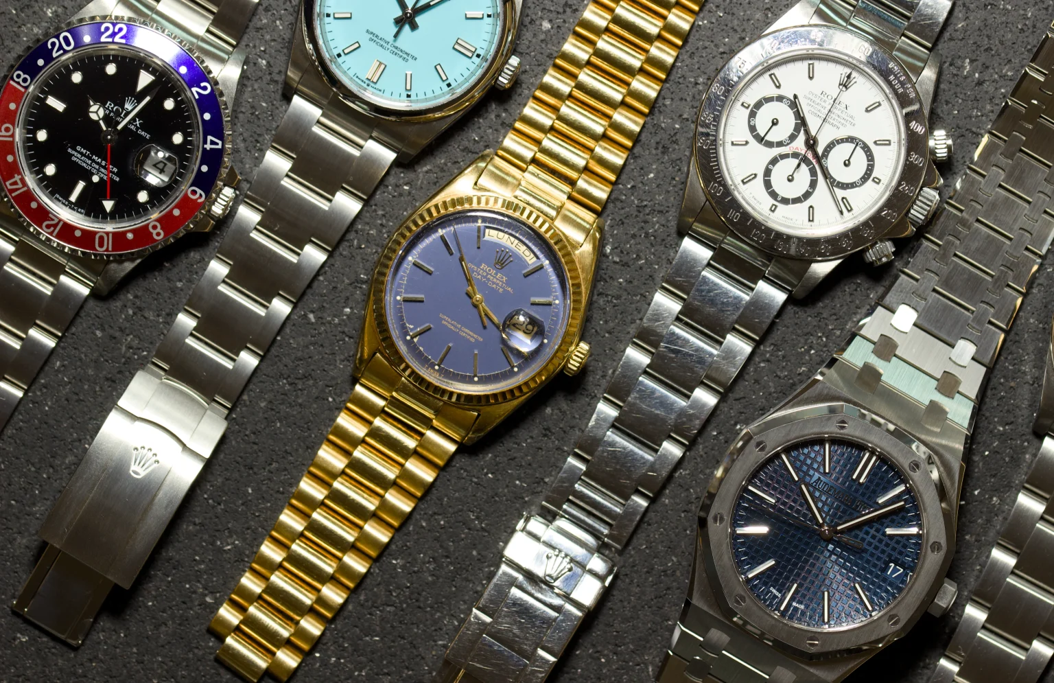 Selezione di orologi da collezione