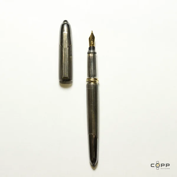 Cartier — Penna Stilografica Must de Cartier — Ref. Vendome Trinity Godron